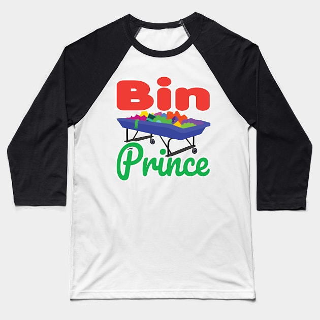 Bin Prince Baseball T-Shirt by jw608